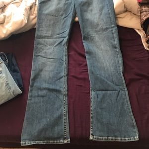 Low rise boot cut hollister jeans